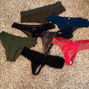 Set of 7 underwear, VS and pink brand all XS-S!!
